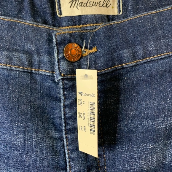 Madewell 10” high-rise skinny jeans adjustable edition, size 37. NWT. - Picture 10 of 12